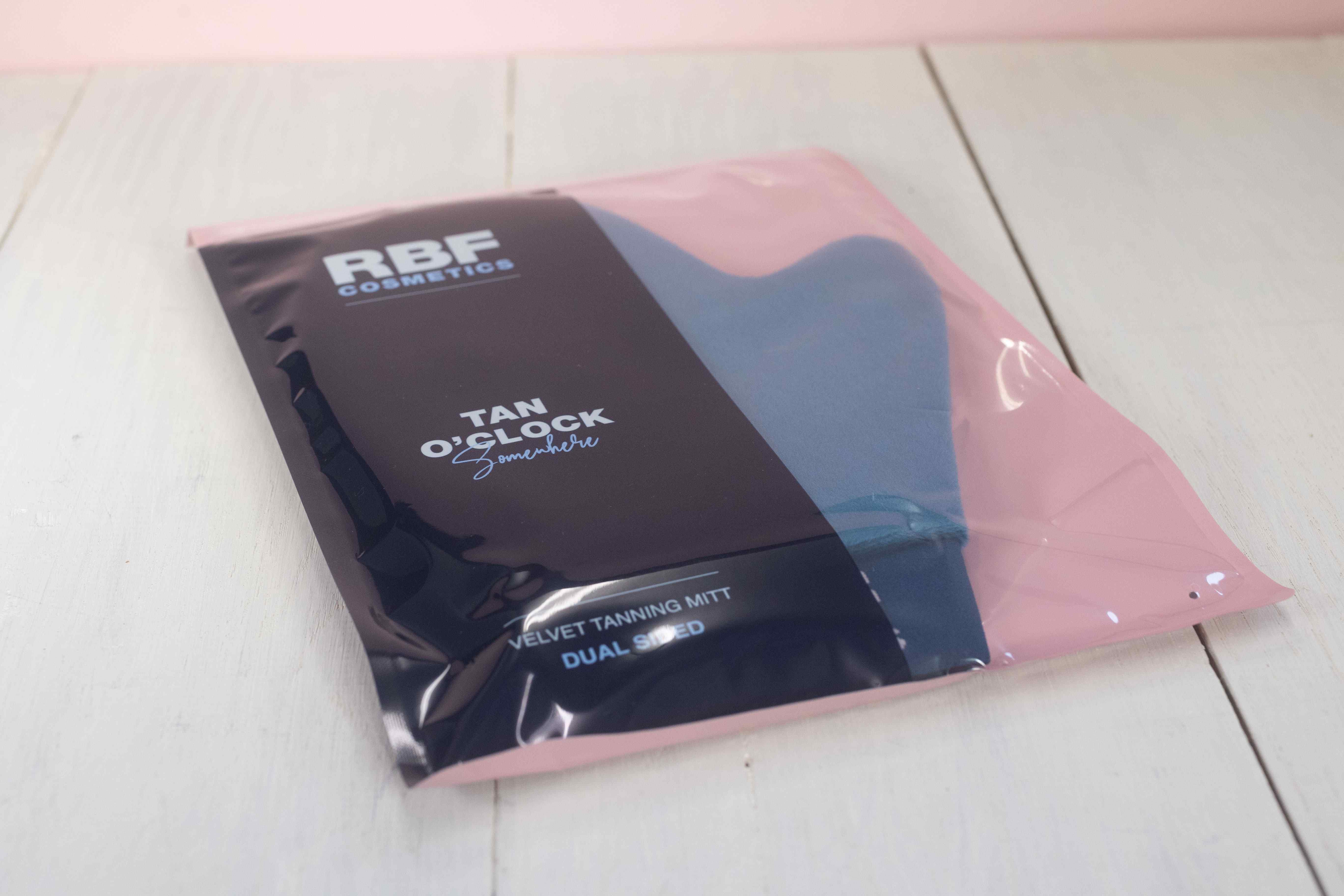 RBF Velvet Tanning Mitt